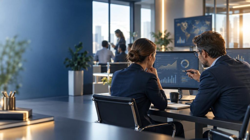 Une équipe finance et un consultant EPM assurent le support et l’évolution d’une application après sa mise en production