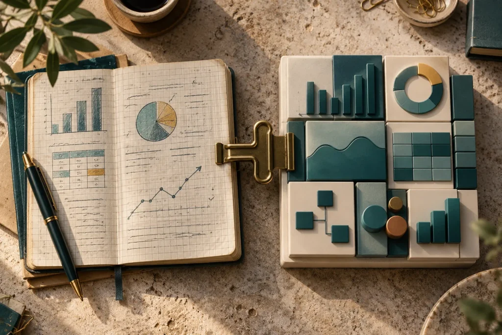 Illustration éditoriale — Excel n’est pas mort : sa vraie place à côté d’un outil EPM