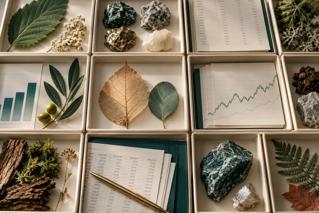 Illustration éditoriale — Consolider des données ESG : mêmes principes que la finance, nouvelles difficultés