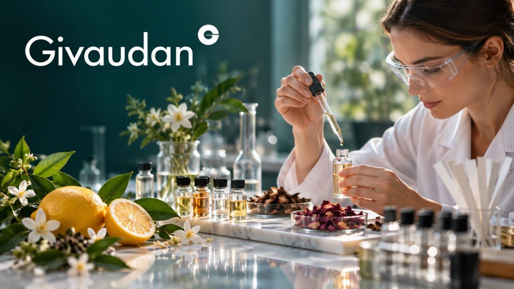 Givaudan — illustration de recherche en arômes et parfums